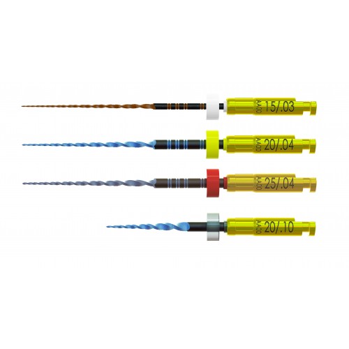 Ace rotative EDMax 25 mm, set asortat #1, 4 buc